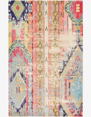 5' x 8' Washable Santa Fe Rug