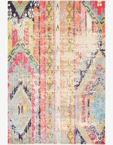 4' x 6' Washable Santa Fe Rug