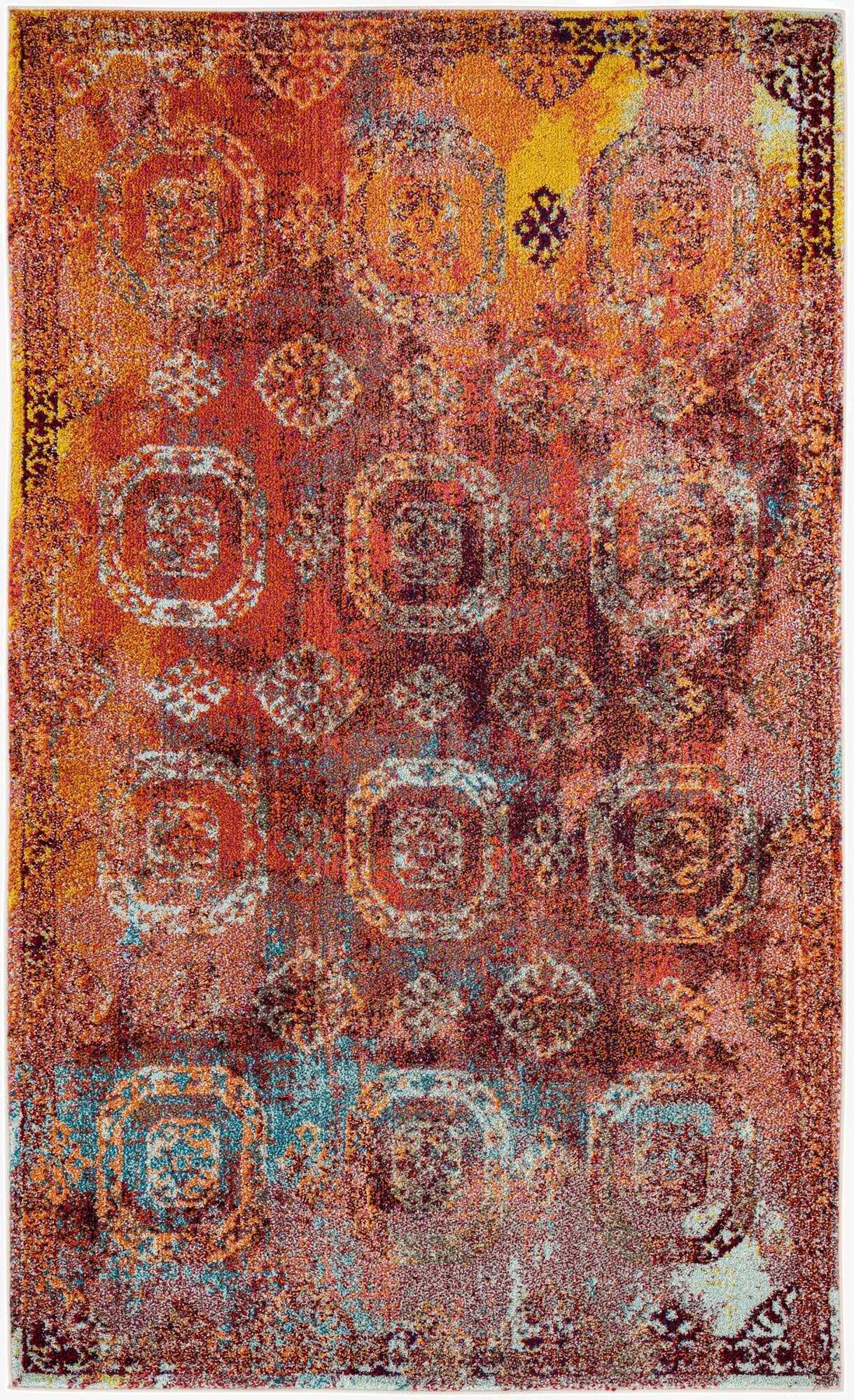 4' 10 x 8' Santa Fe Rug