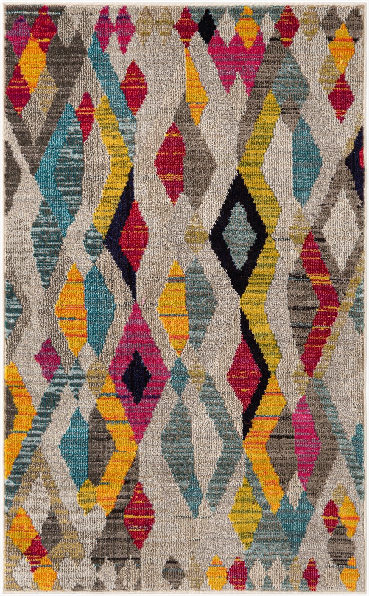 3' 3 x 5' 3  Washable Santa Fe Rug