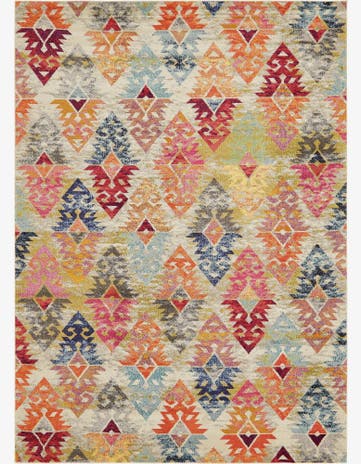 Washable Santa Fe Rug