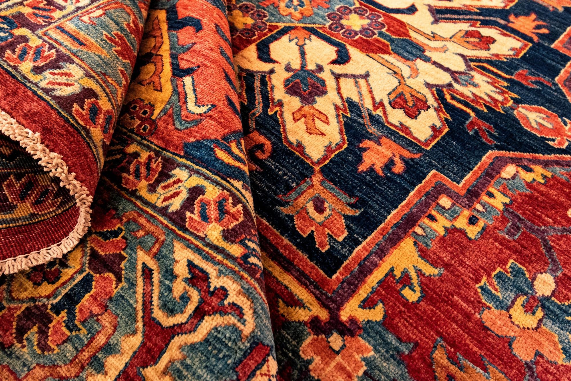 7' 4 x 9' 9 Serapi Wool Rug