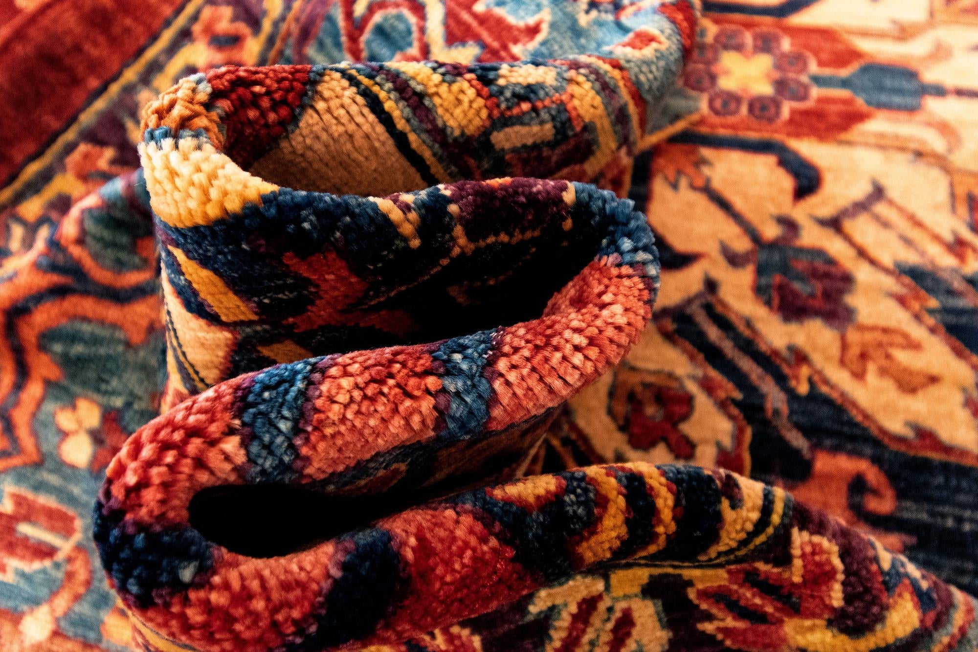 7' 4 x 9' 9 Serapi Wool Rug