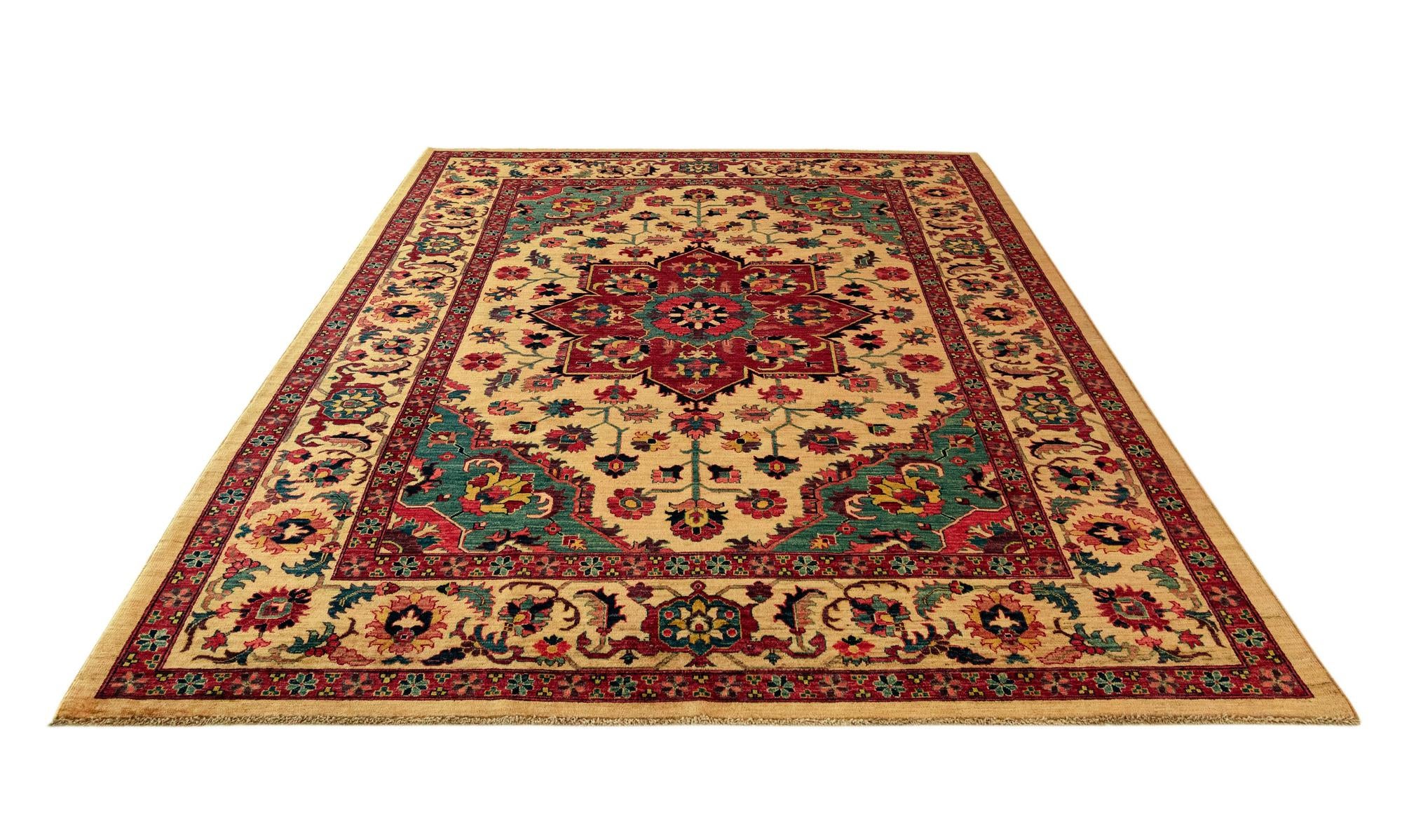 7' 4 x 9' 4 Serapi Wool Rug