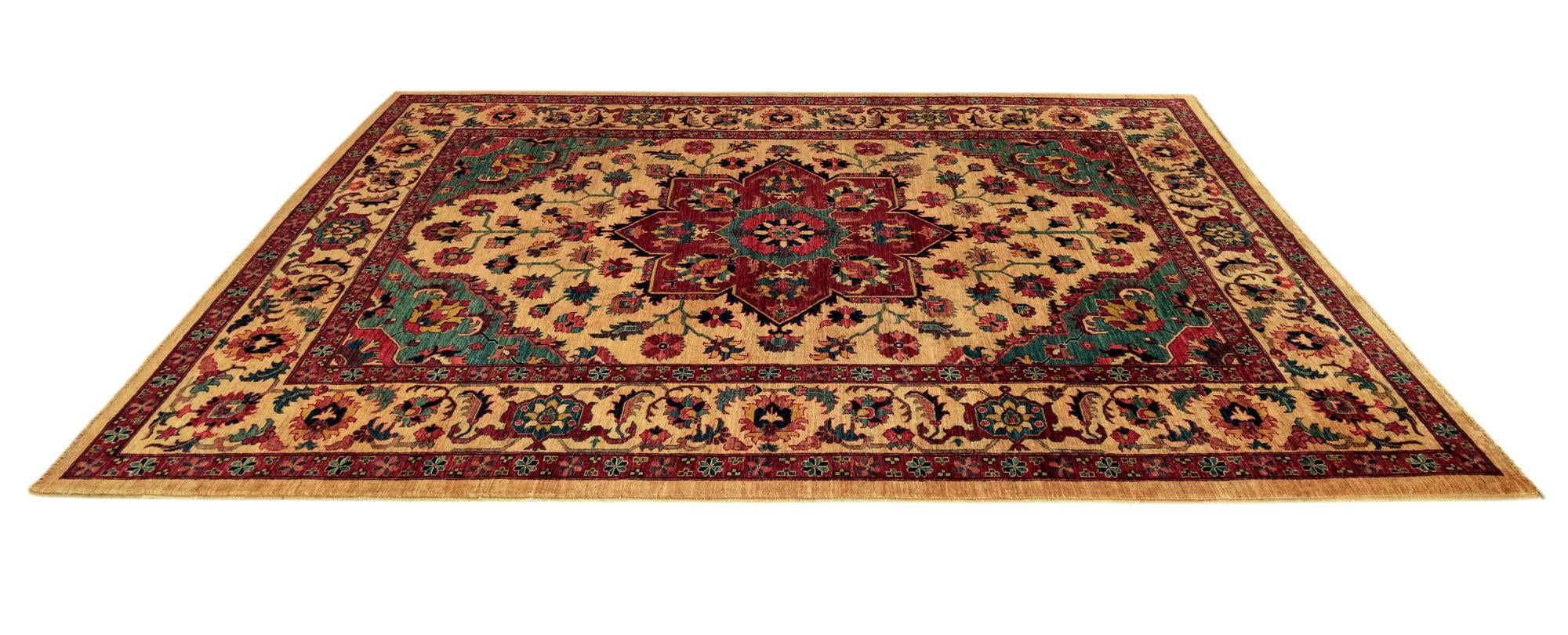 7' 4 x 9' 4 Serapi Wool Rug