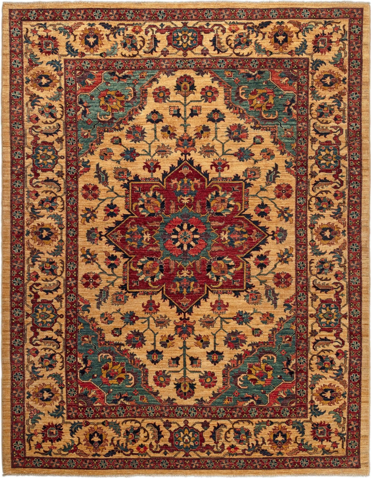 7' 4 x 9' 4 Serapi Wool Rug
