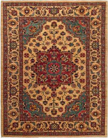 7' 4 x 9' 4 Serapi Wool Rug