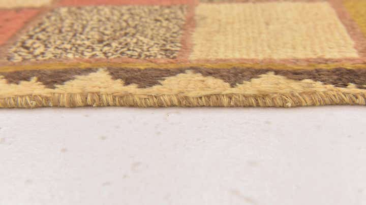 3' 5 x 4' 10 Hand Knotted Shiraz-Gabbeh Persian Wool Rug