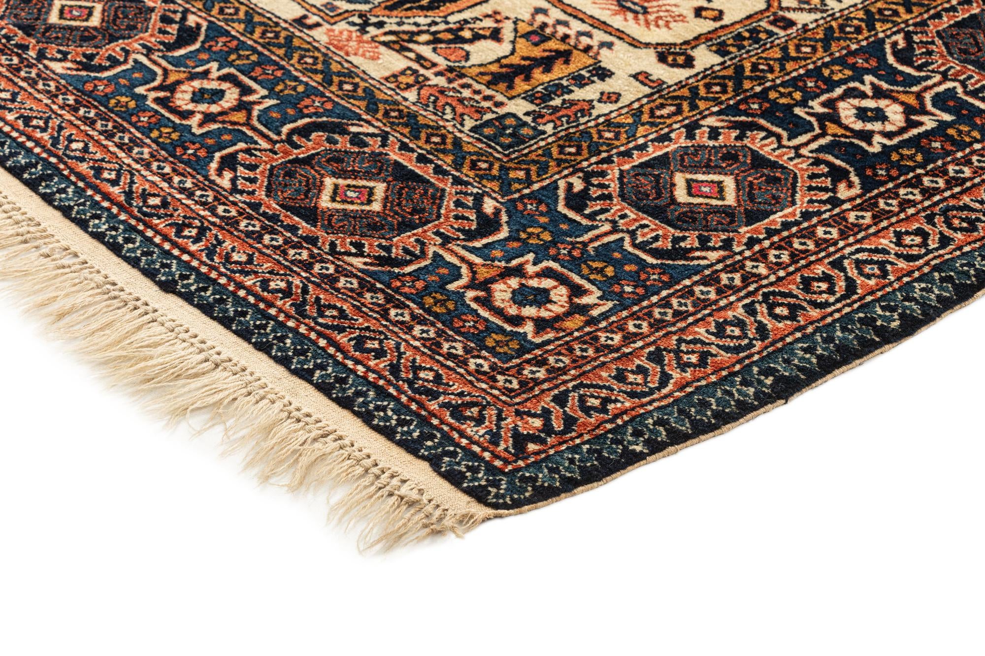 5' x 6' 7 Hand Knotted Shirvan Rug