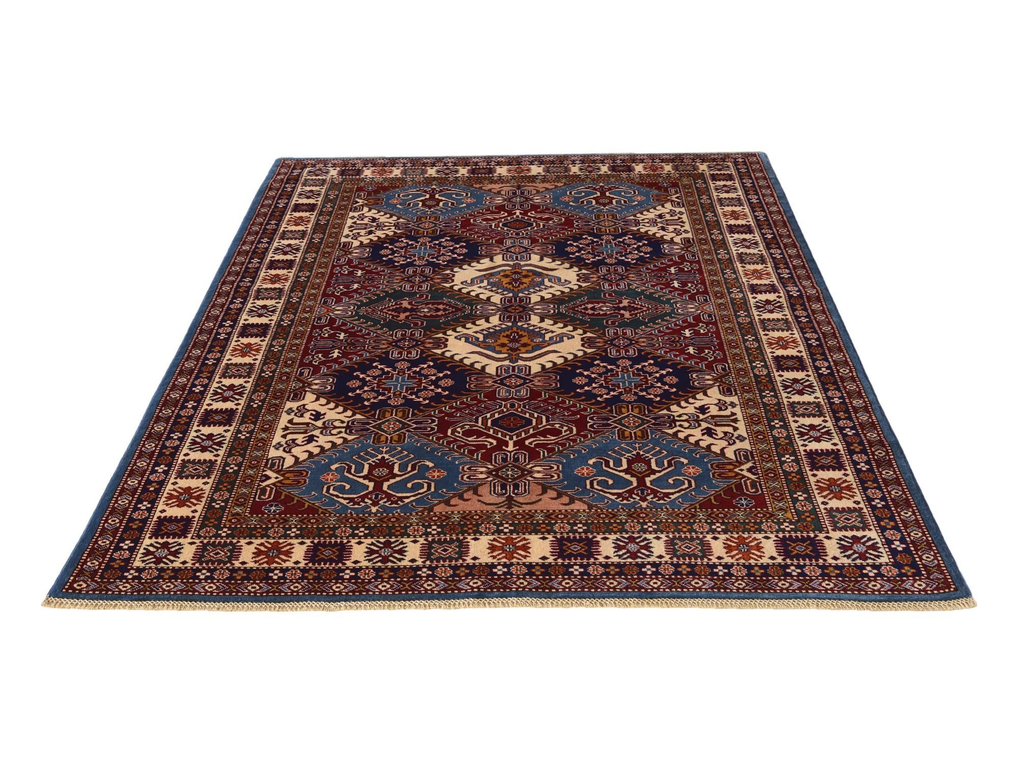 6' 1 x 7' 3 Hand Knotted Shirvan Rug