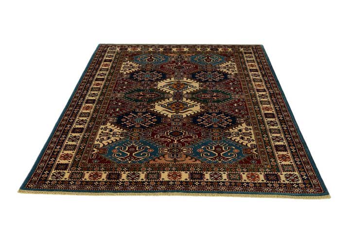 6' 1 x 7' 3 Hand Knotted Shirvan Rug