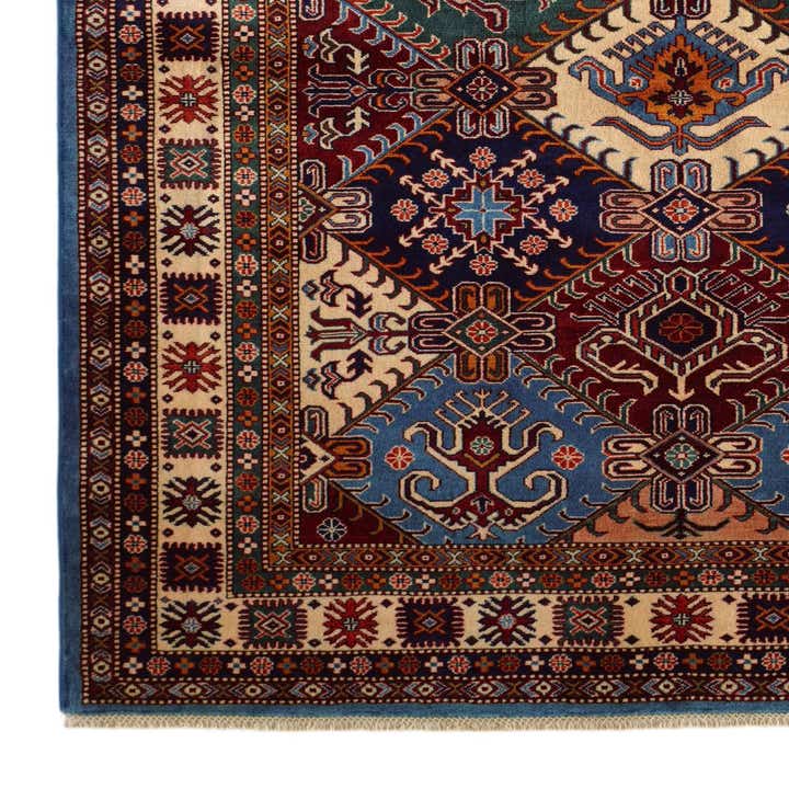 6' 1 x 7' 3 Hand Knotted Shirvan Rug