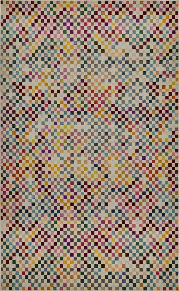 Detail image of 10' 6 x 16' 5 Washable Spectrum Rug