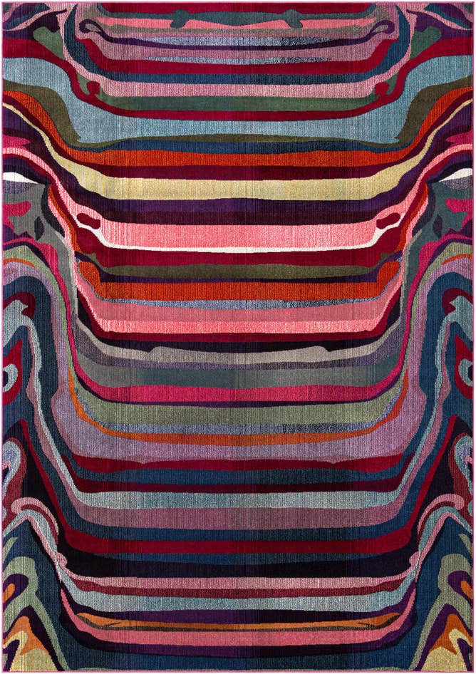 Detail image of 9' x 12' Washable Spectrum Rug