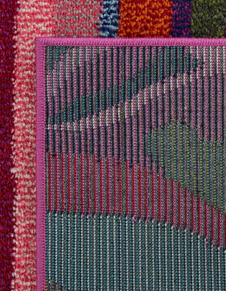 Detail image of 8' x 10'  Washable Spectrum Rug