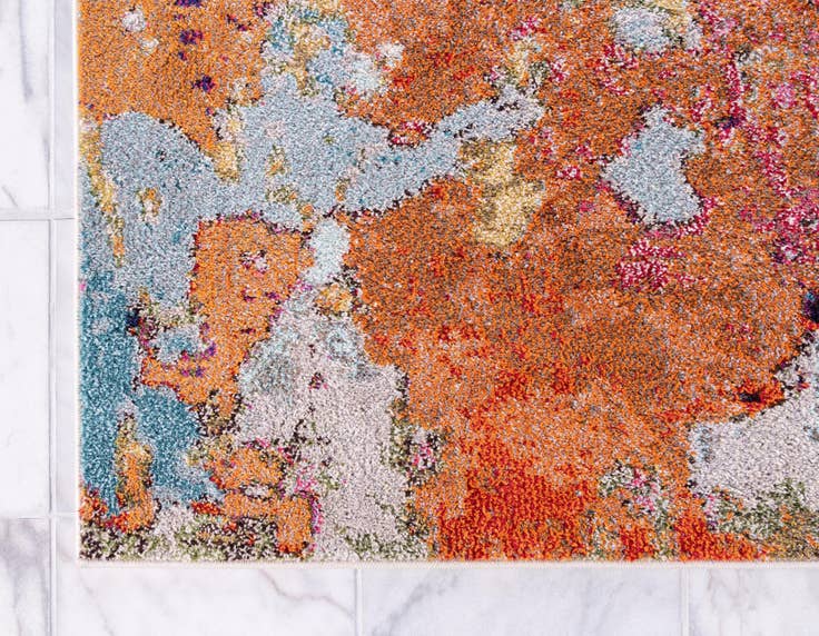 Detail image of 10' 6 x 16' 5 Washable Spectrum Rug