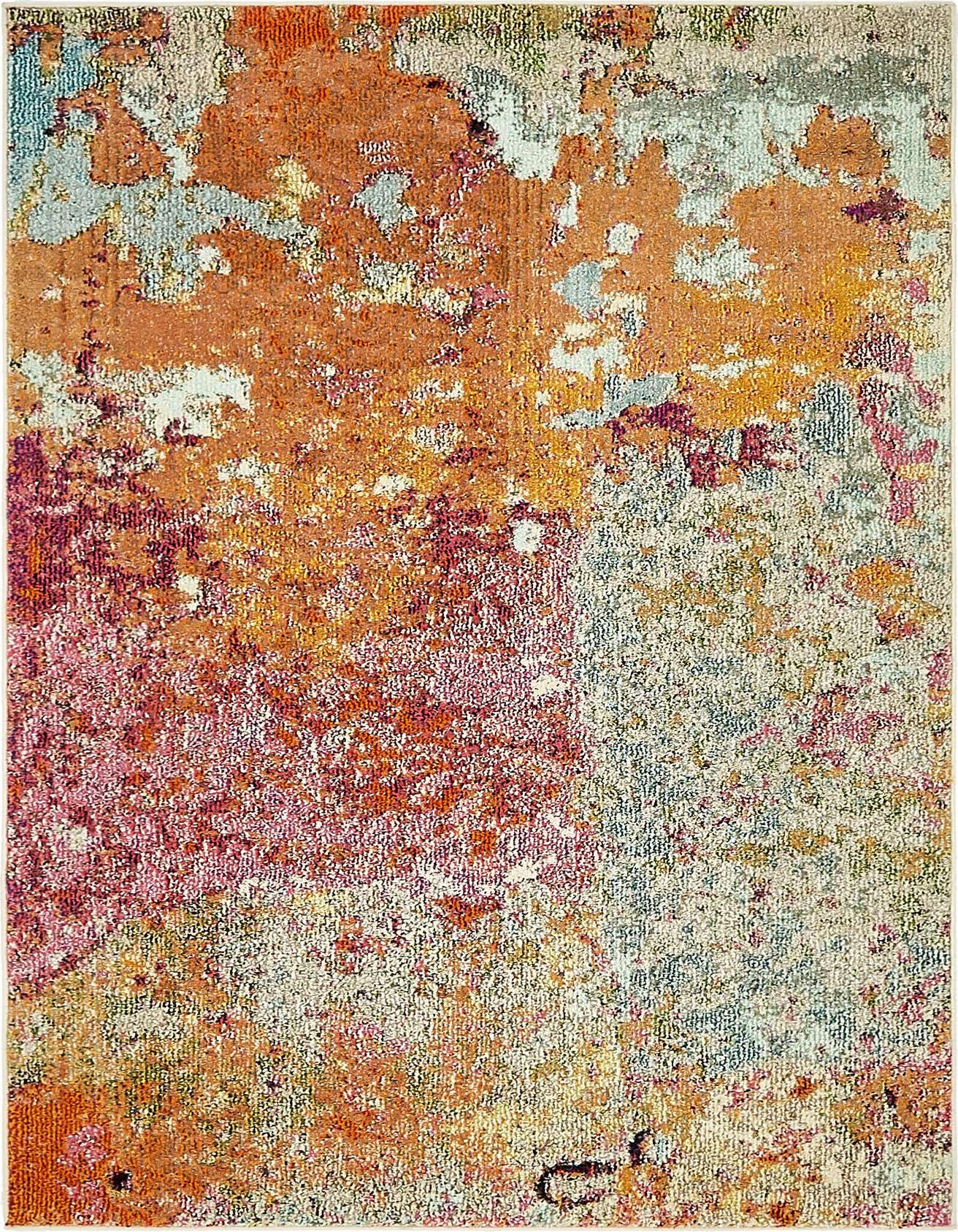 4' x 6' Washable Spectrum Rug