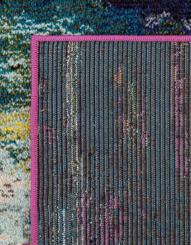 Detail image of 6' x 9' Washable Spectrum Rug