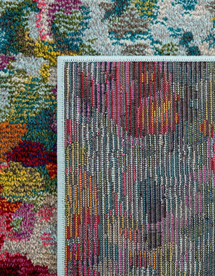 Detail image of 9' x 12'  Washable Spectrum Rug