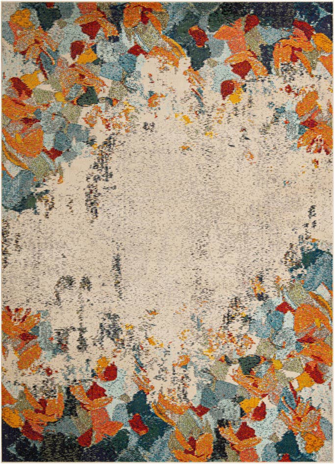 Detail image of 9' x 12' Washable Spectrum Rug