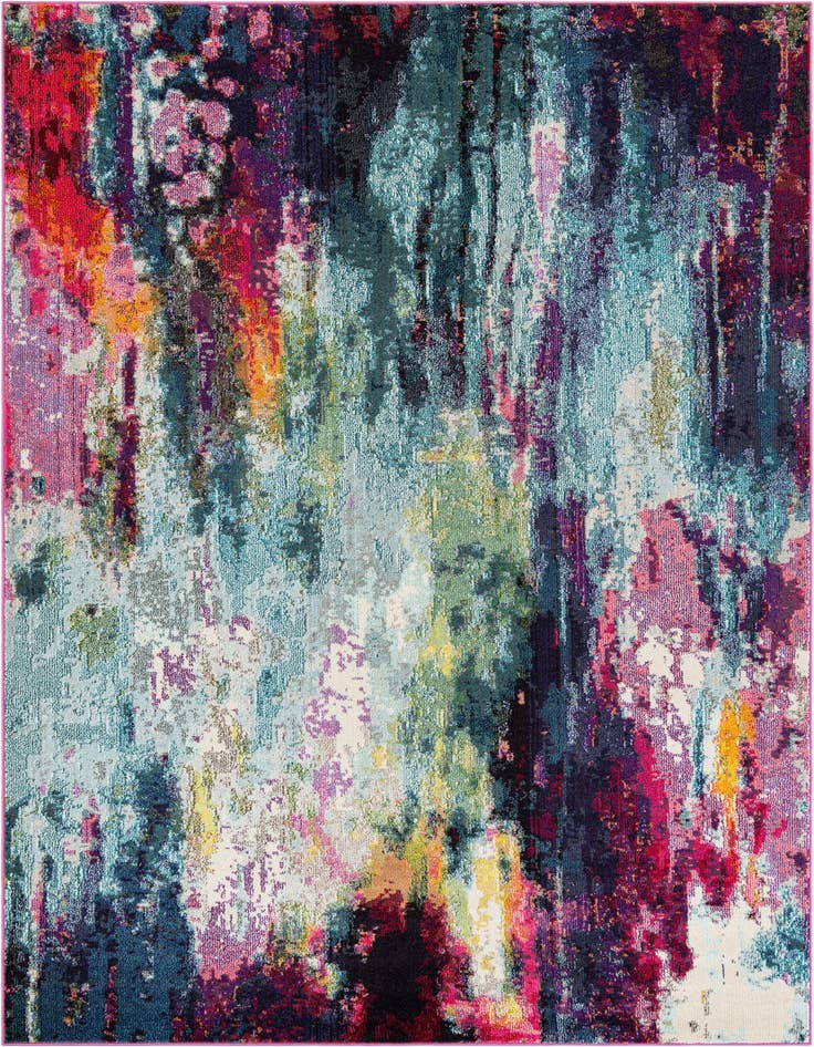 Detail image of 7' 1 x 10' Washable Spectrum Rug