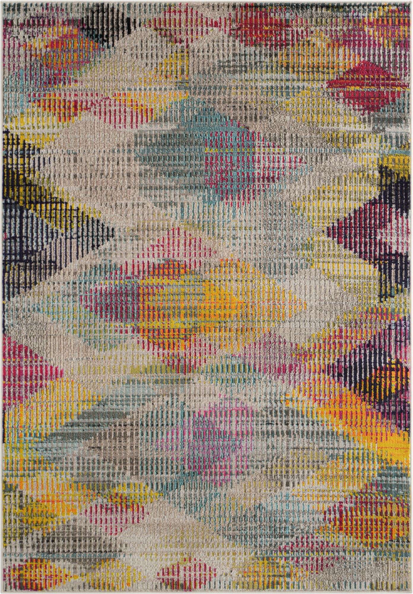 5' x 7'  Washable Spectrum Rug