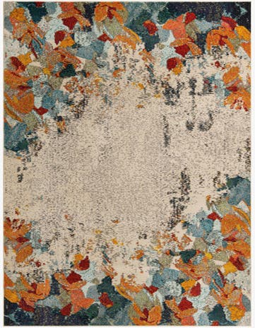 8' x 10' Washable Spectrum Rug