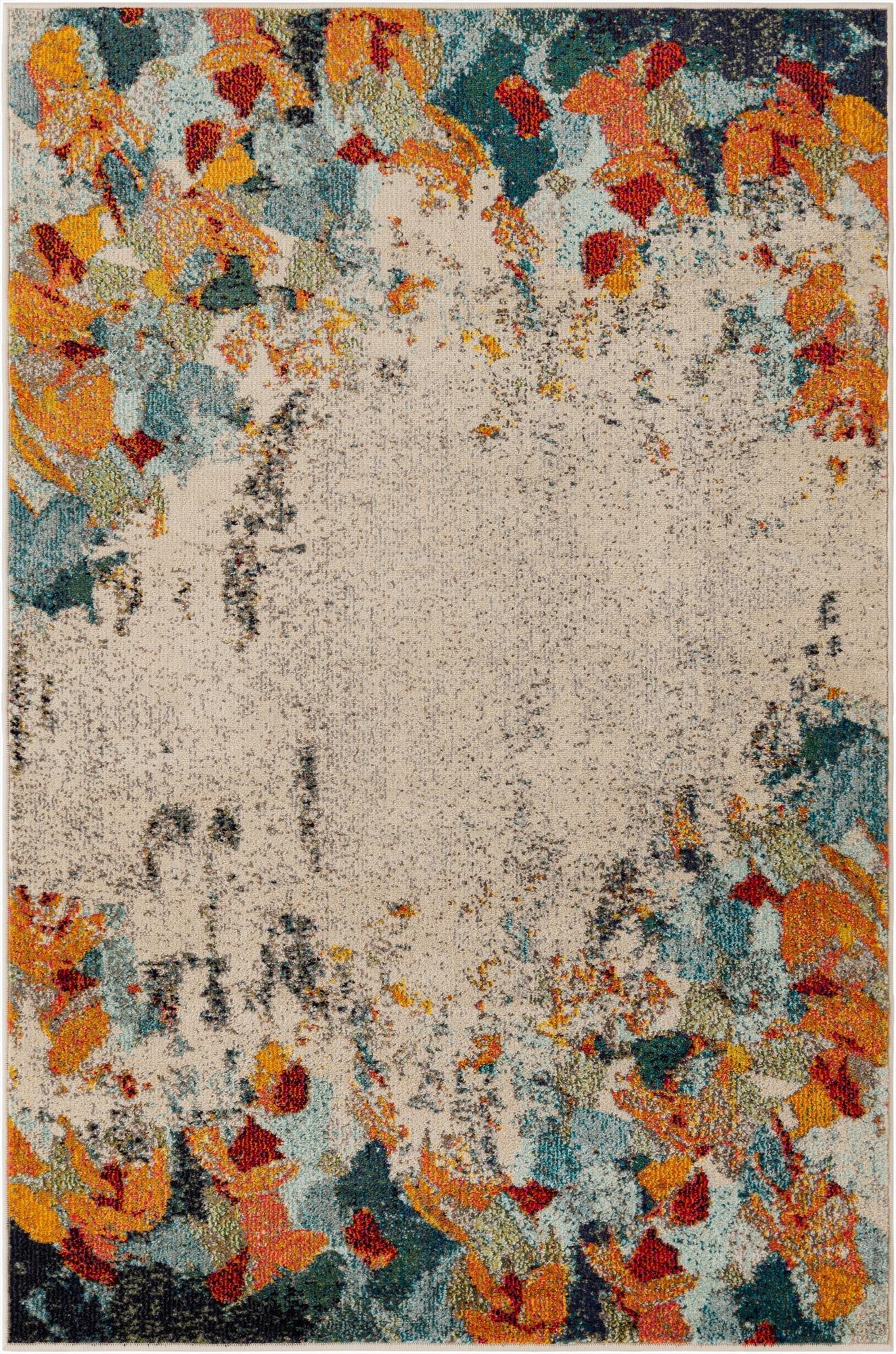 4' x 6'  Washable Spectrum Rug