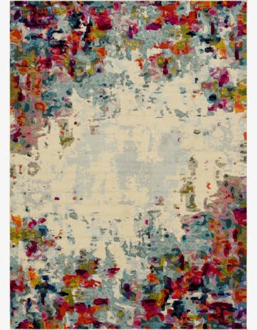 9' 10 x 13' Washable Spectrum Rug