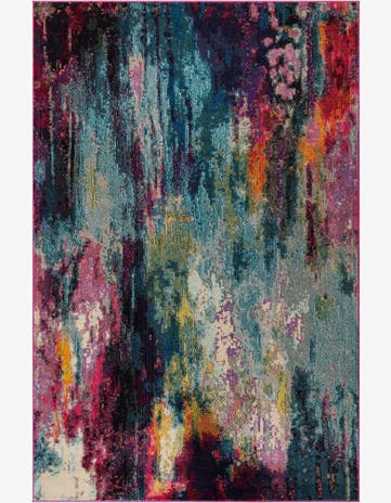 Washable Spectrum Rug
