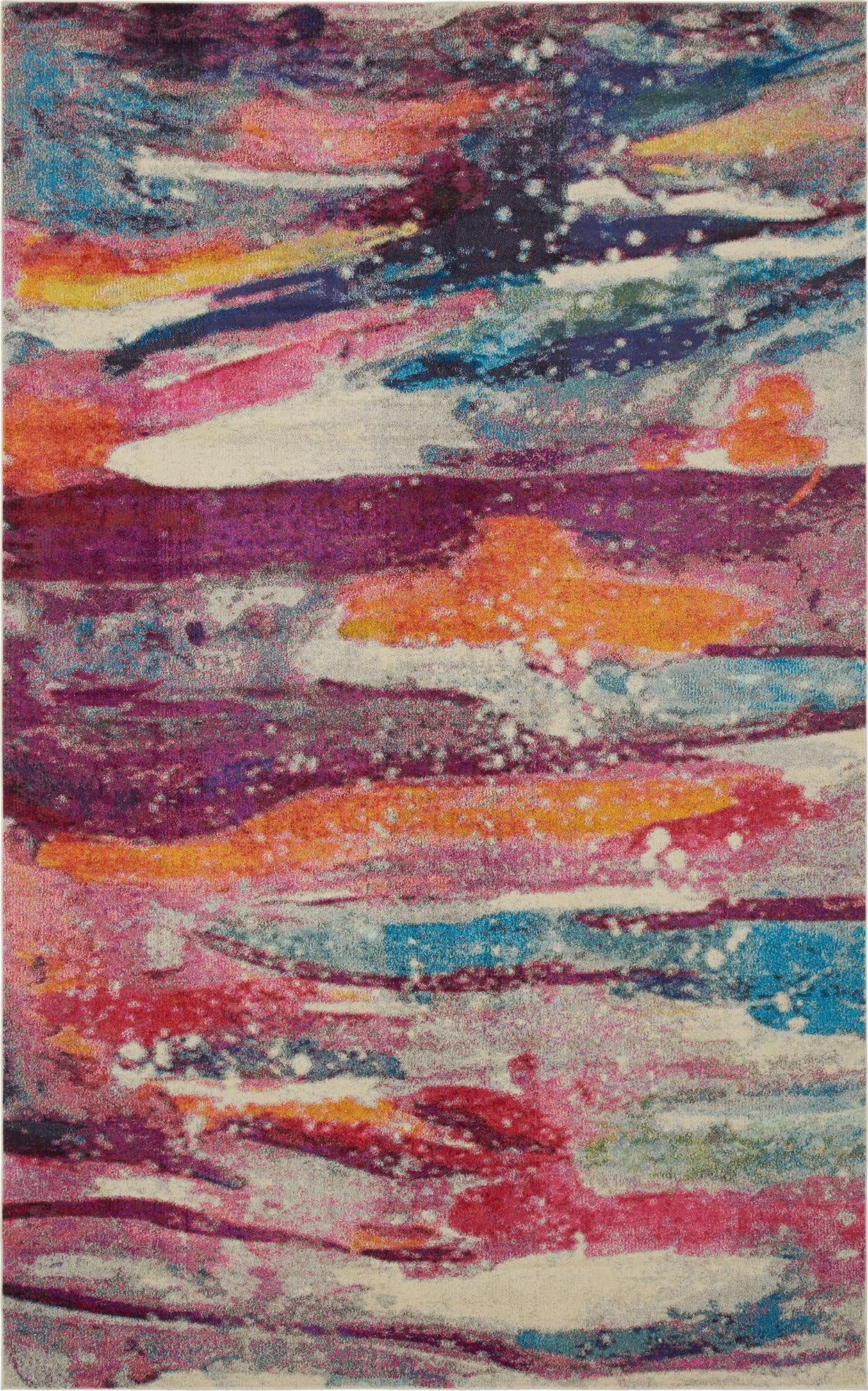 10' 6 x 16' 5  Washable Spectrum Rug