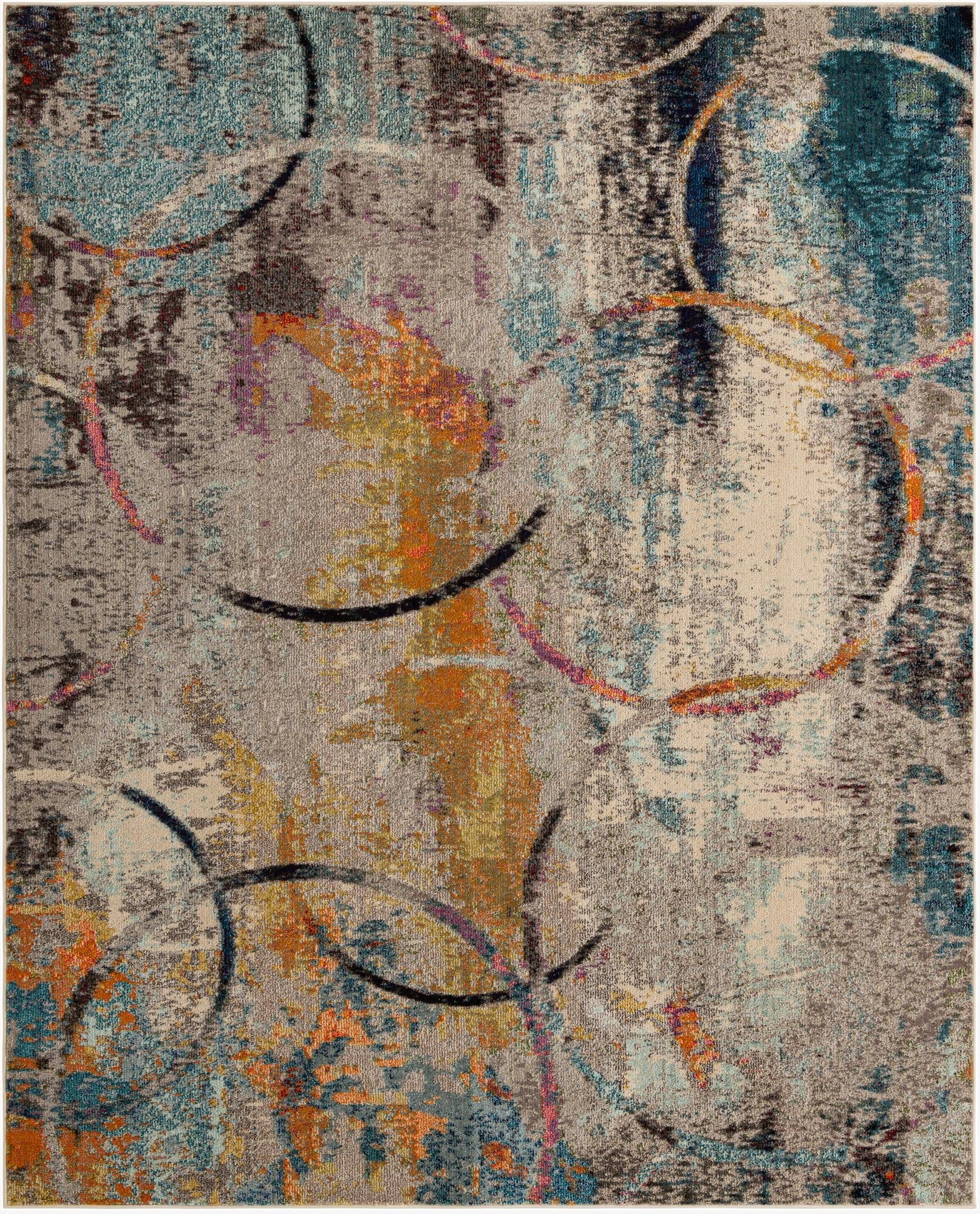 8' x 10'  Washable Spectrum Rug