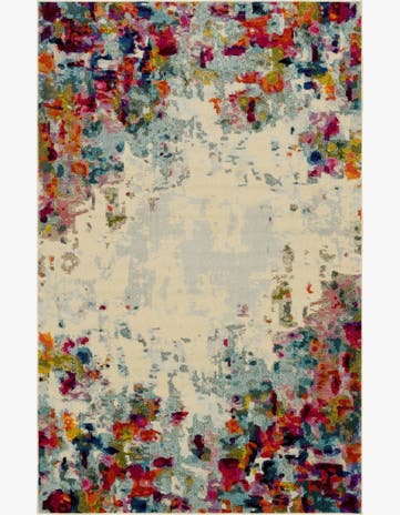6' x 9' Washable Spectrum Rug