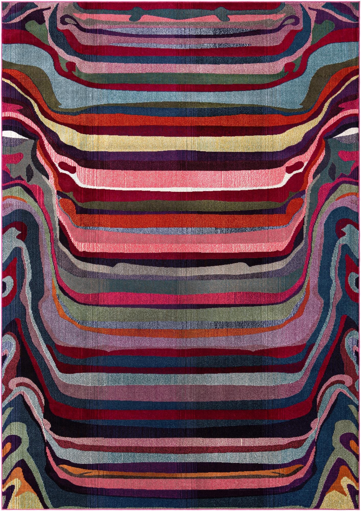 Primary image 9' x 12'  Washable Spectrum Rug