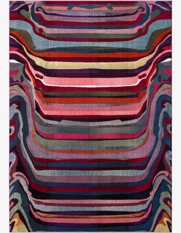 9' x 12' Washable Spectrum Rug