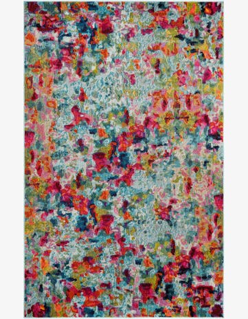 5' x 8' Washable Spectrum Rug