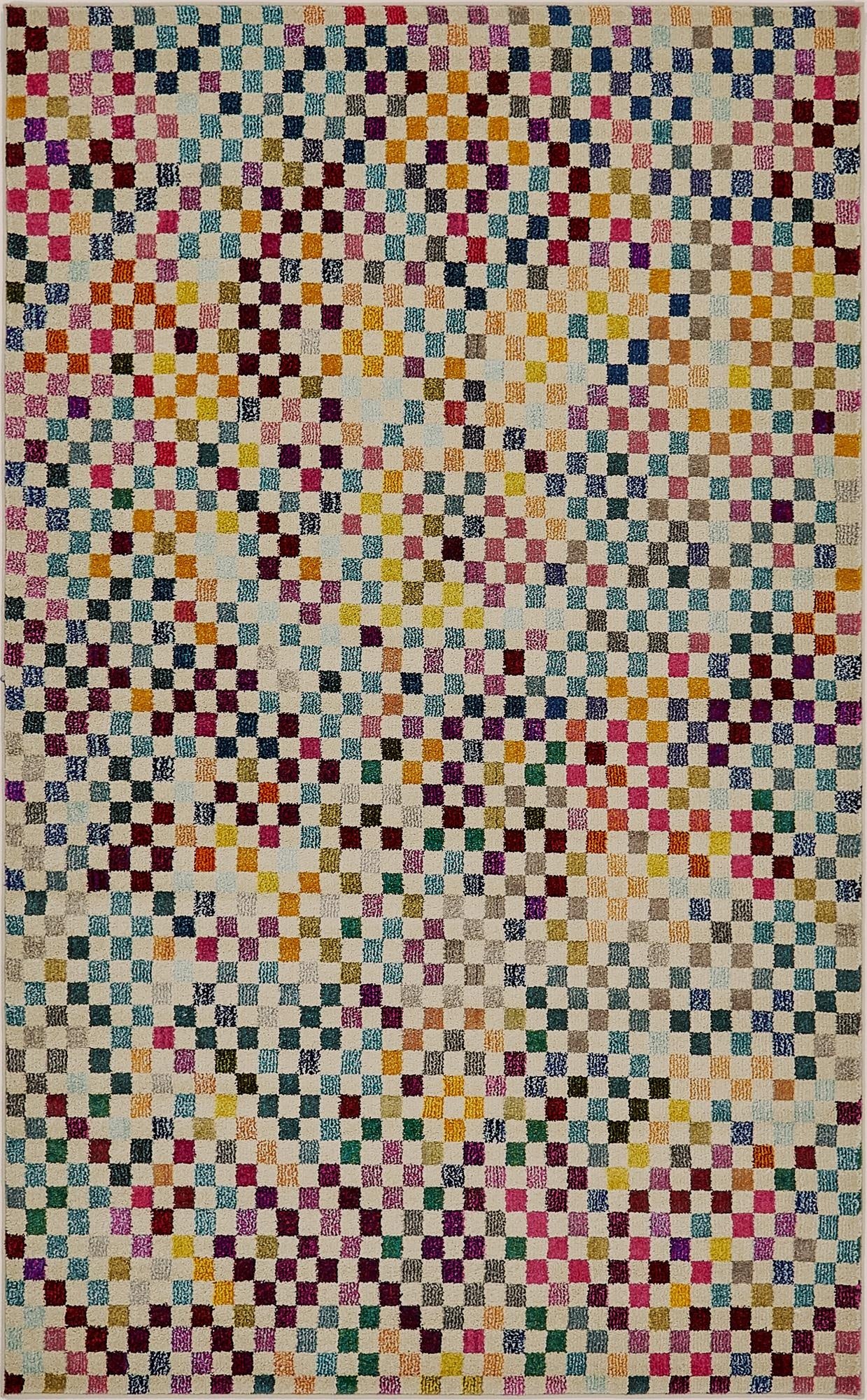 5' x 8'  Washable Spectrum Rug