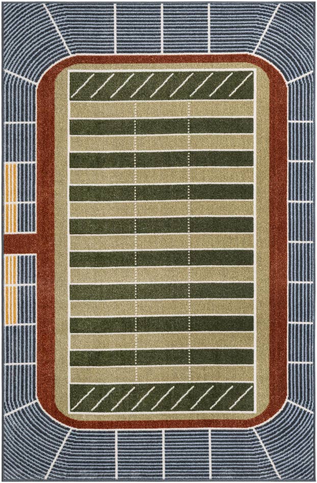 Detail image of 4' x 6' Sports Washable Rug