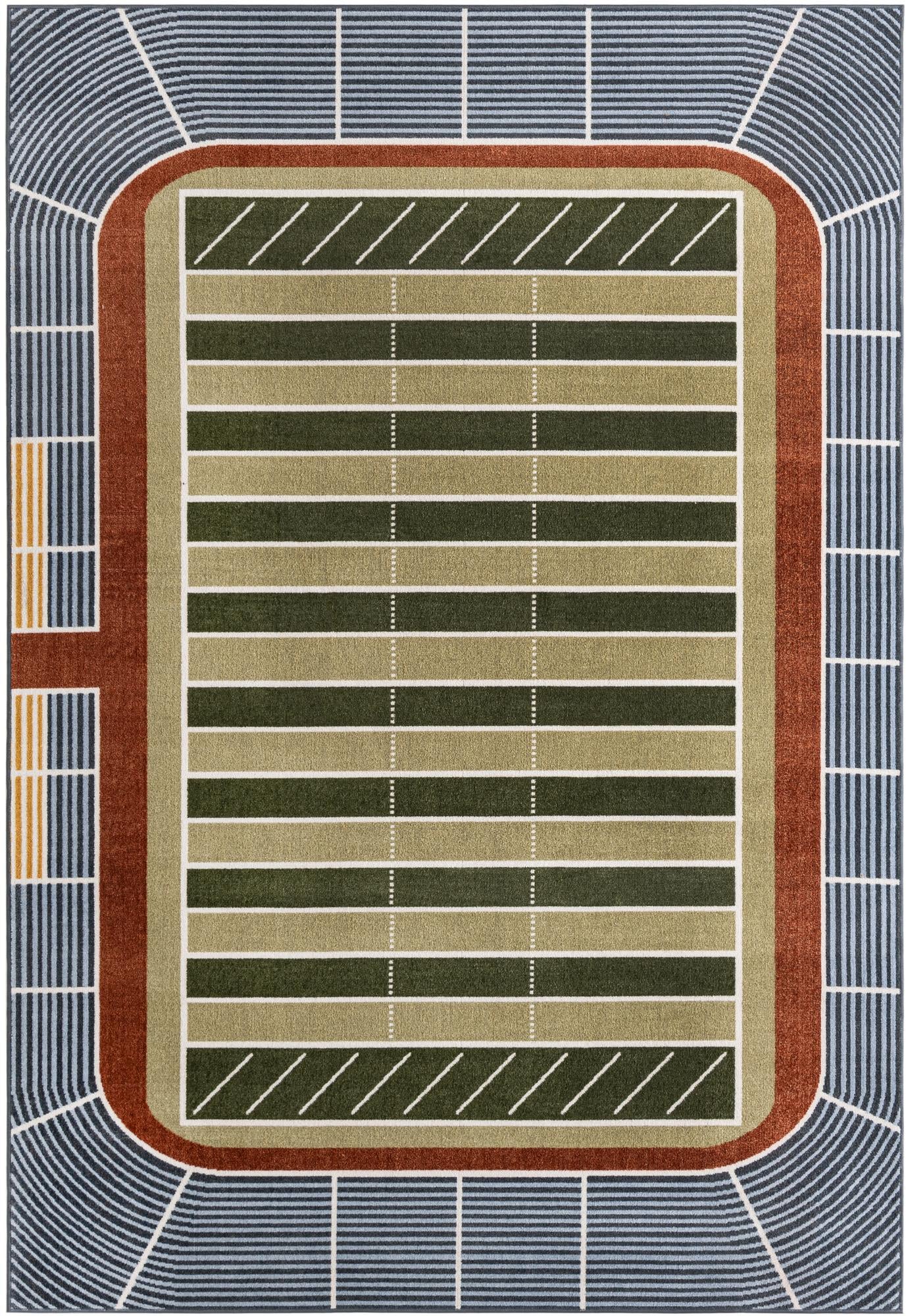 7' x 10' Sports Washable Rug