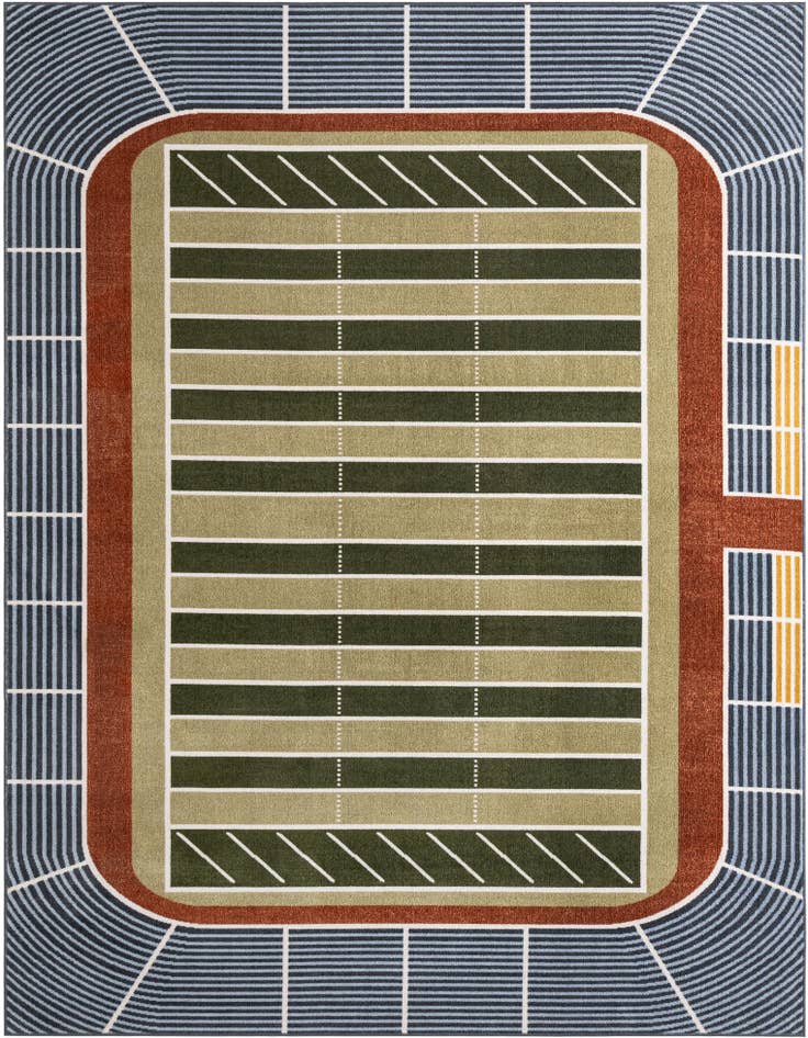 Detail image of 7' 10 x 10' Sports Washable Rug