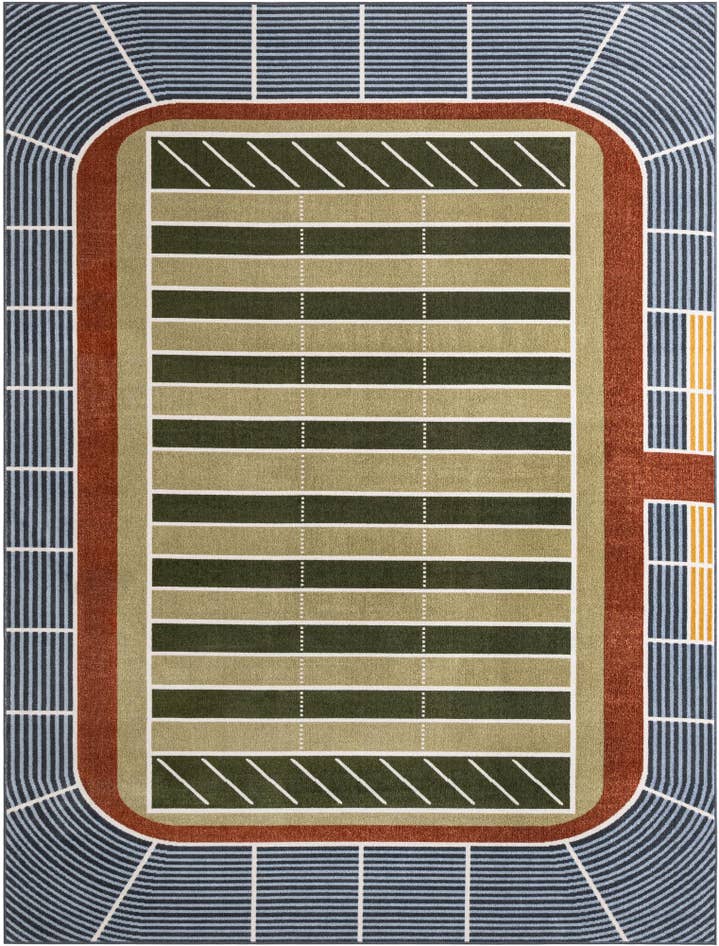 Detail image of 7' 10 x 10' Sports Washable Rug