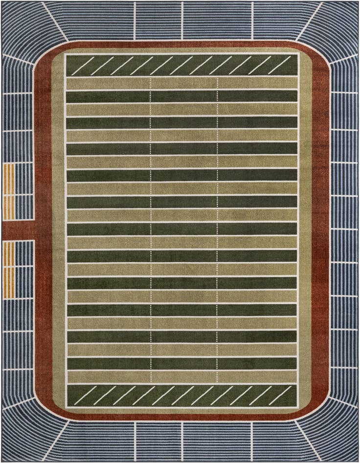 Detail image of 9' x 12' Sports Washable Rug