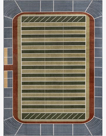 9' x 12' Sports Washable Rug