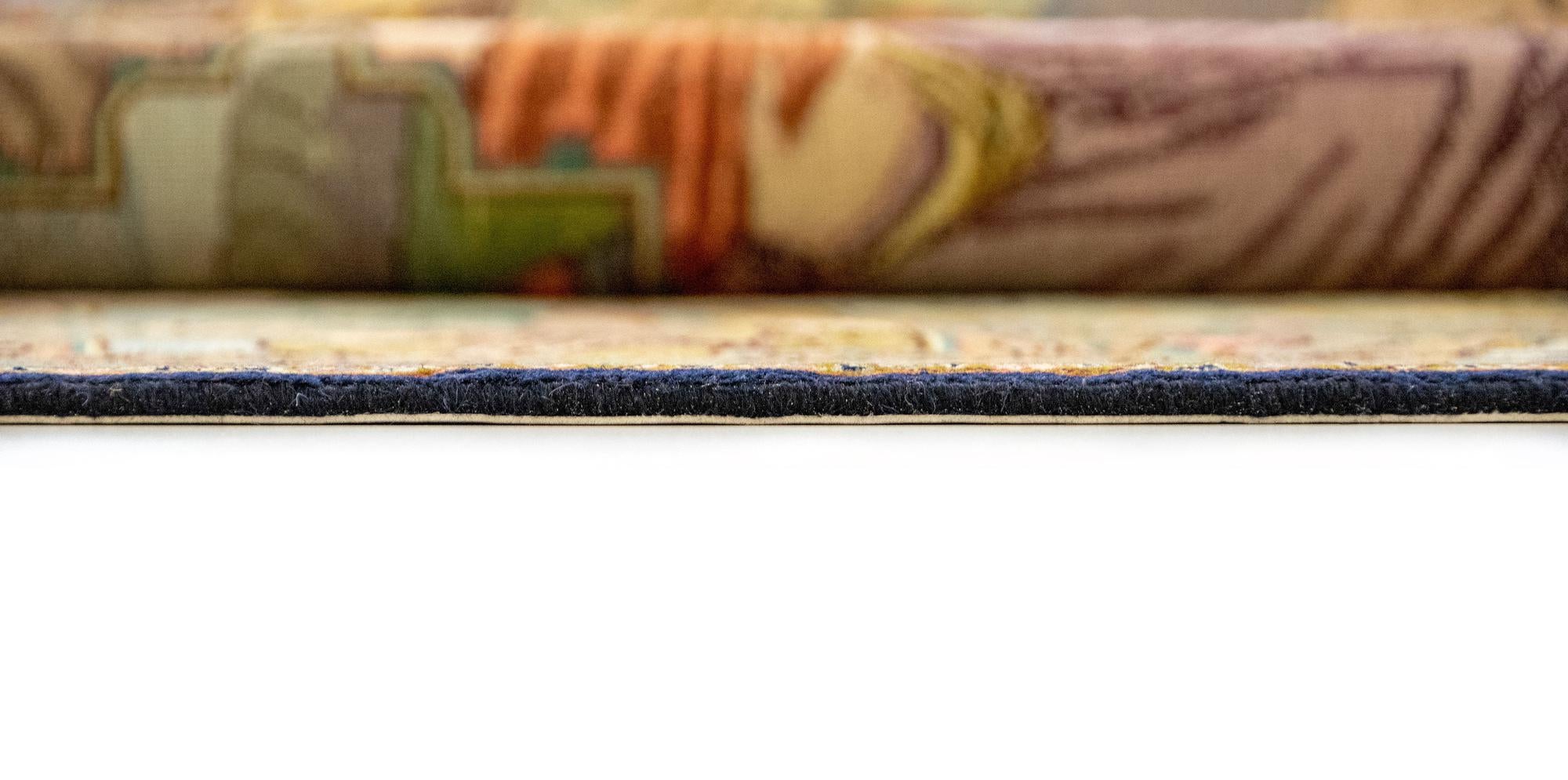 6' 4 x 9' 9 Hand Knotted Tabriz Persian Rug