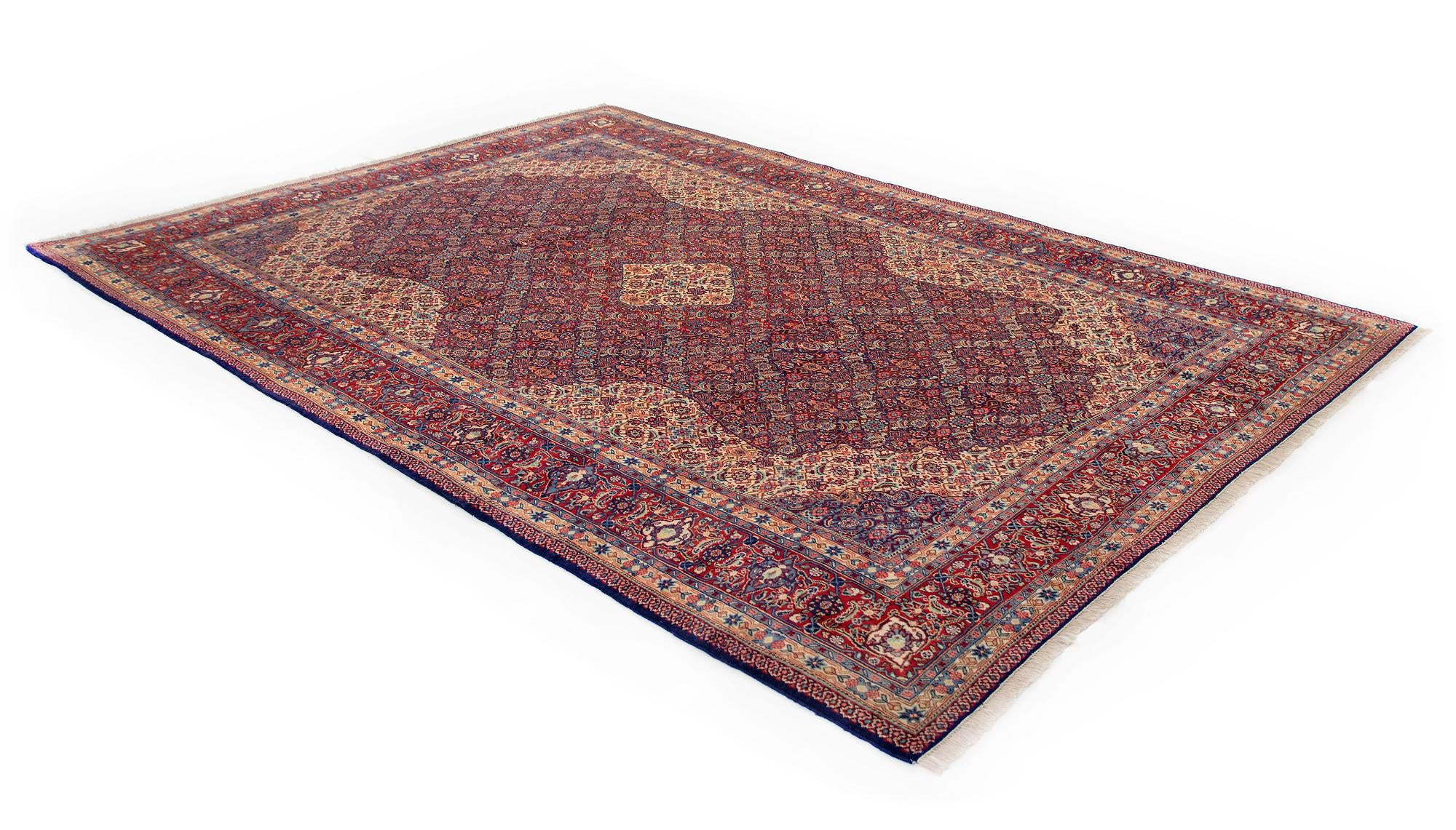 7' 9 x 10' 10 Hand Knotted Tabriz Persian Wool Rug