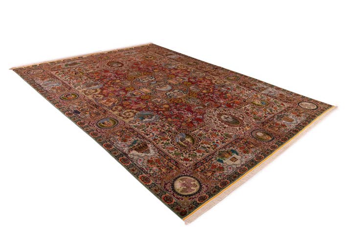 Detail image of 9' 10 x 13' 3 Tabriz Rug