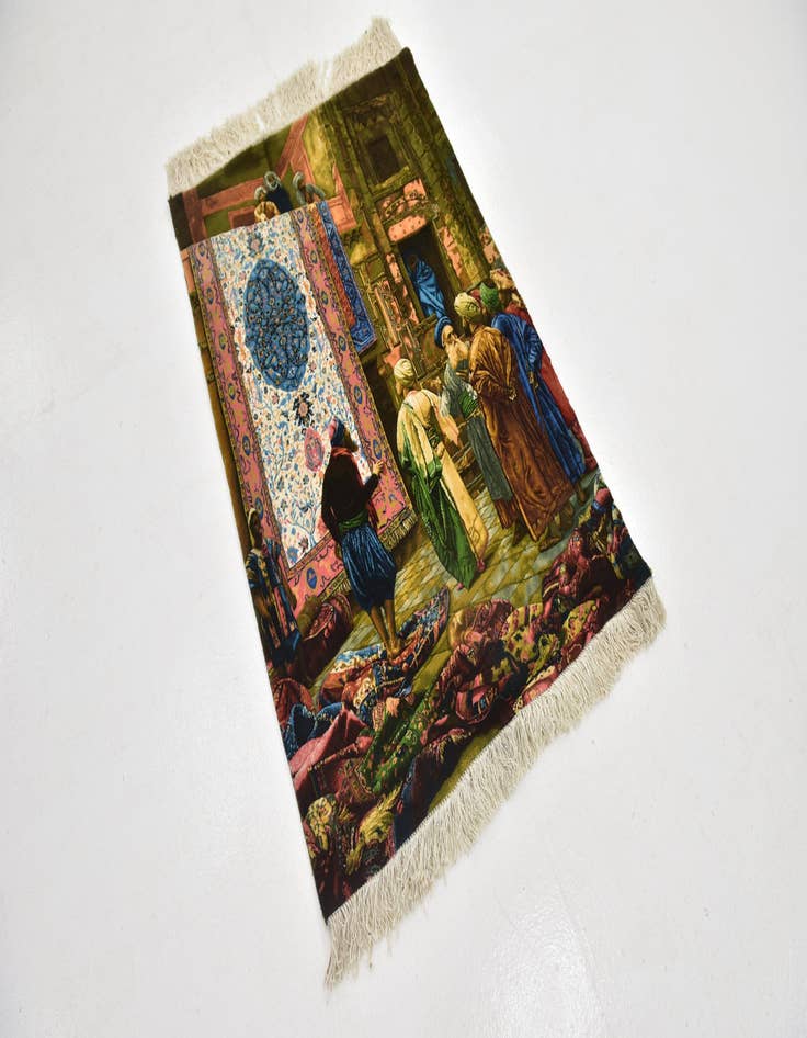 Detail image of 2' 10 x 4' 1 Hand Knotted Tabriz Persian Rug