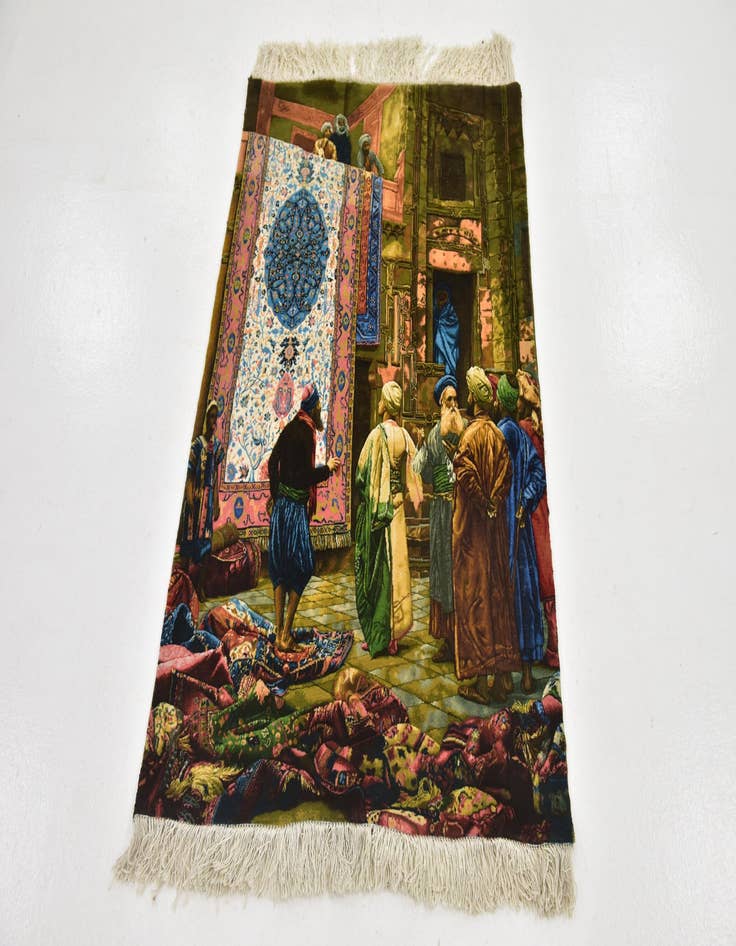 Detail image of 2' 10 x 4' 1 Hand Knotted Tabriz Persian Rug