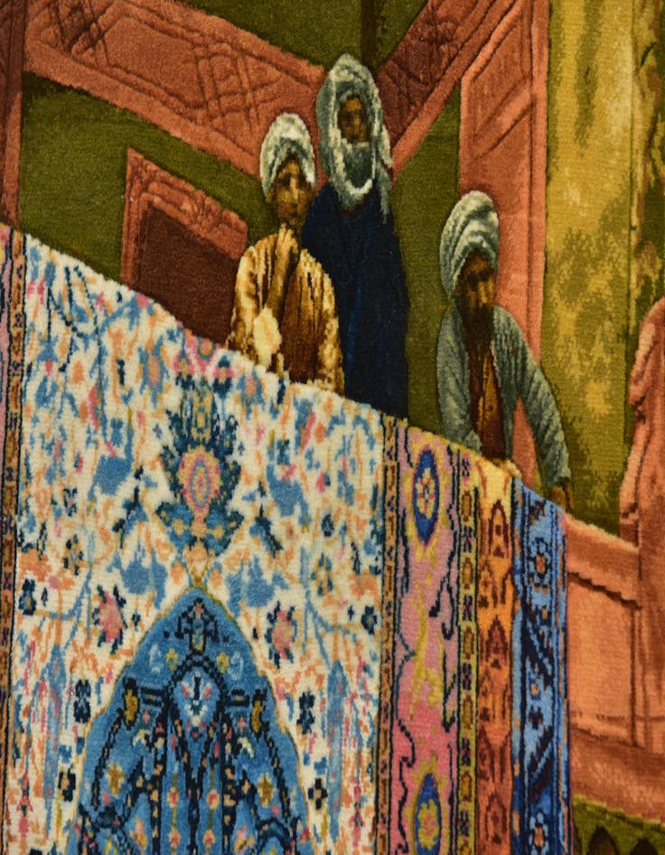 Detail image of 2' 10 x 4' 1 Hand Knotted Tabriz Persian Rug