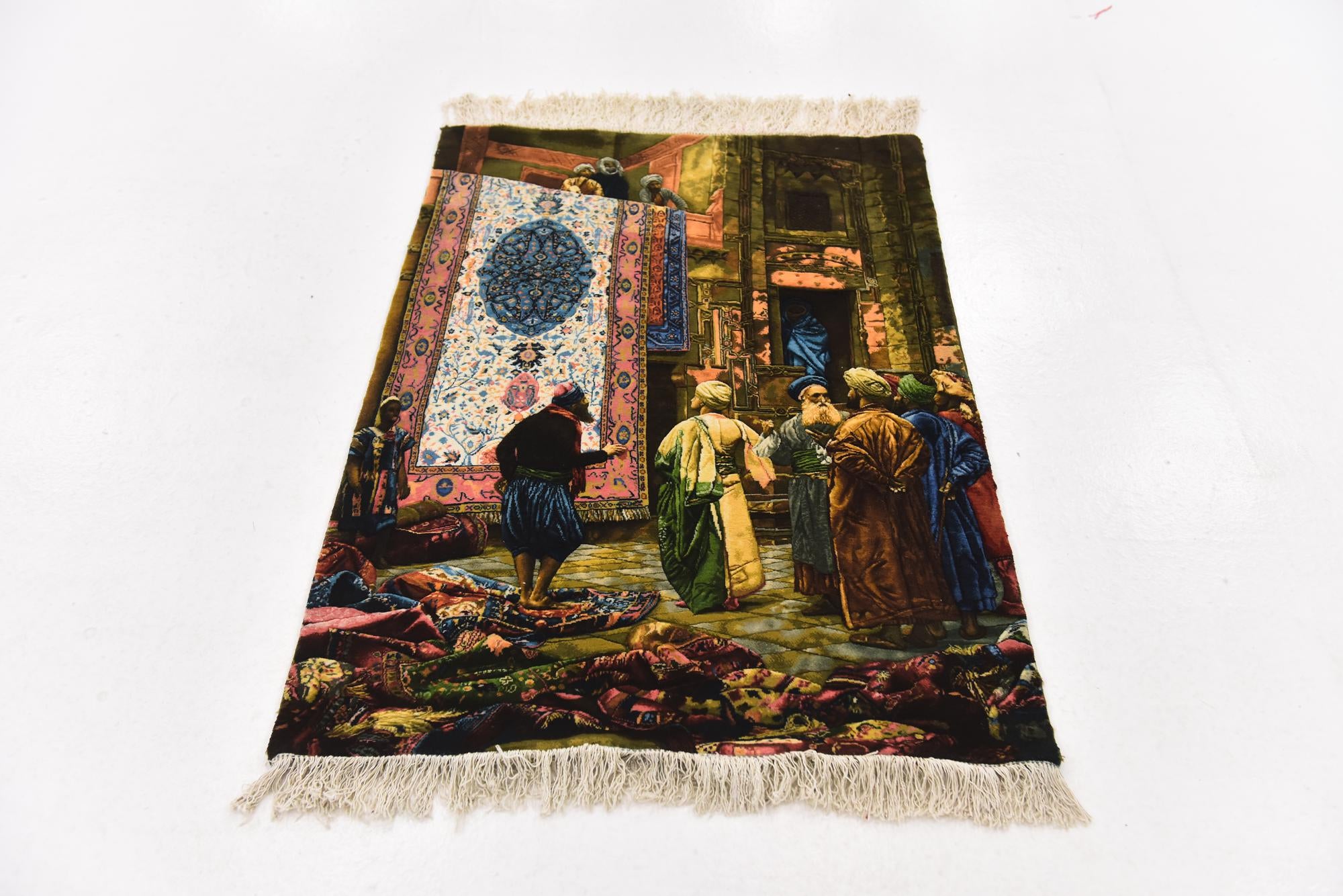 2' 10 x 4' 1 Hand Knotted Tabriz Persian Rug